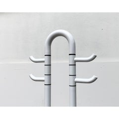 Vintage Postmodern Space Age Towel or Coat Rack, 1980s