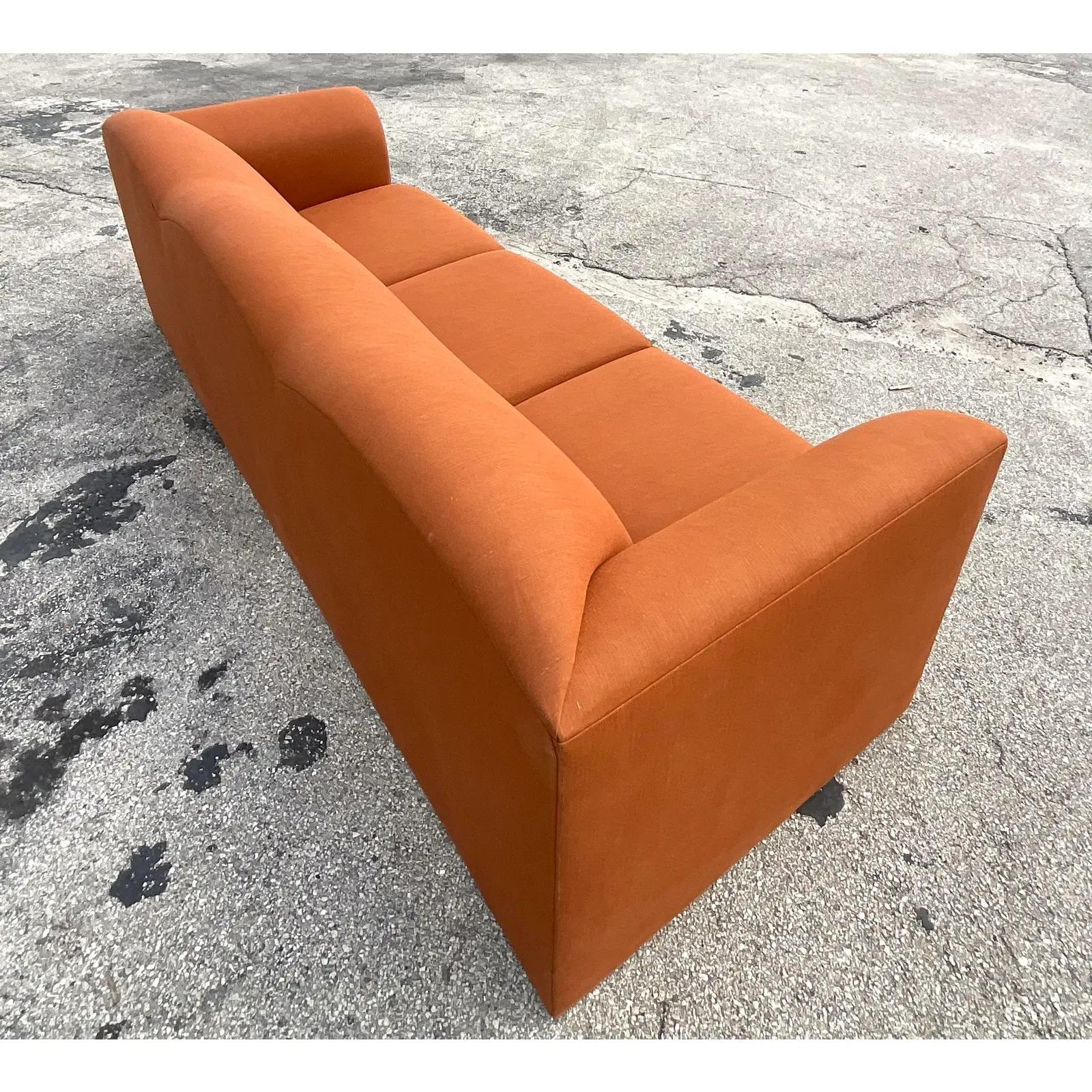 Vintage Postmodern Stanley Jay Friedman “El Morocco” Squiggle Sofa 2