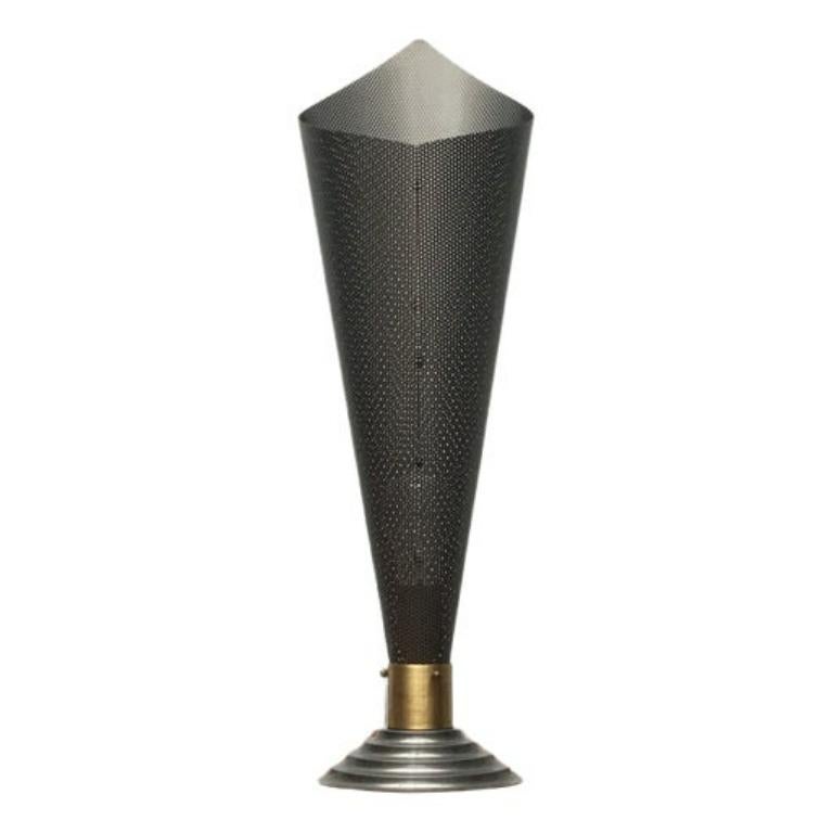 Vintage Postmodern Table Lamp in Metal