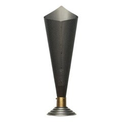 Vintage Postmodern Table Lamp in Metal