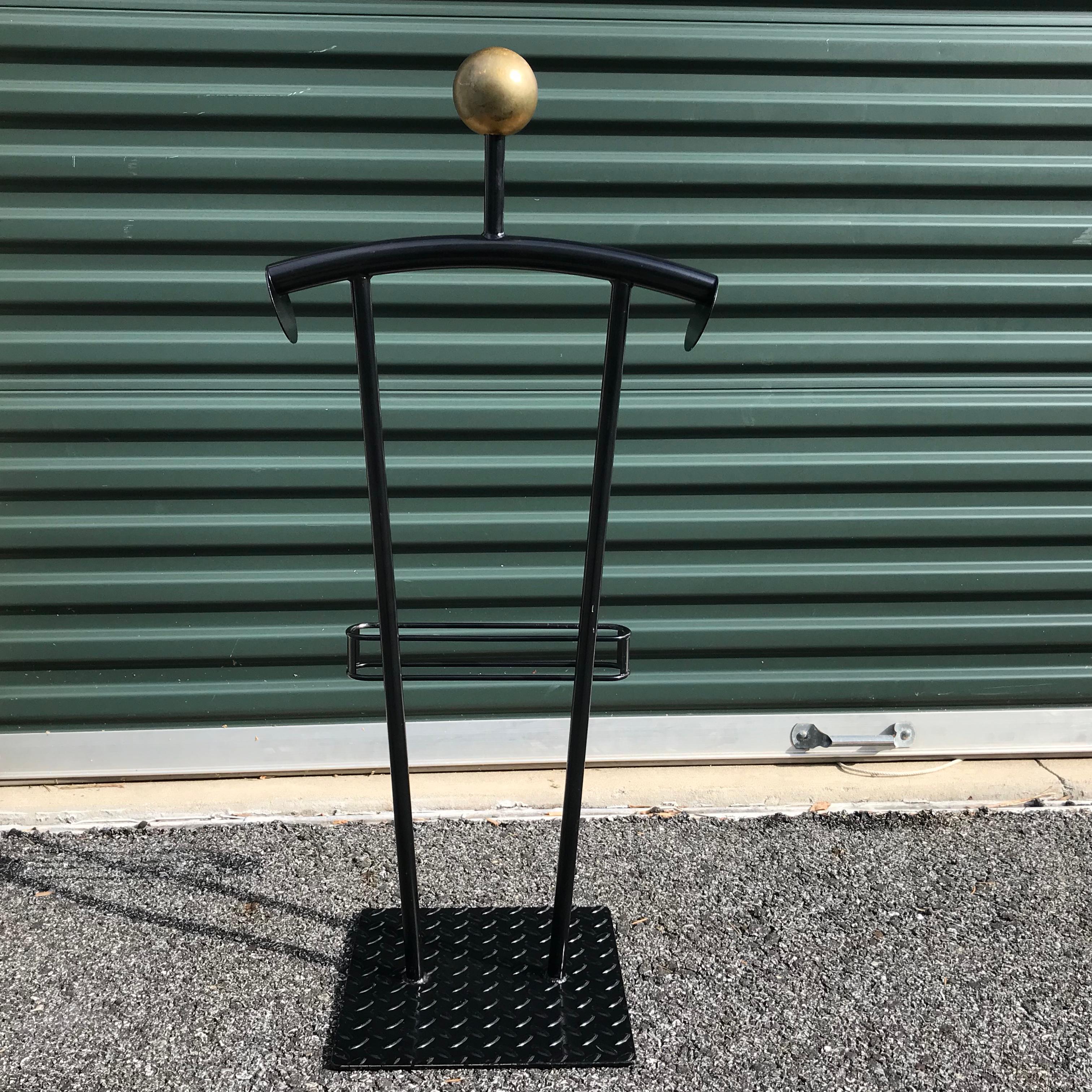 Vintage Postmodern Tabletop Valet Stand or Coat Rack In Good Condition For Sale In West Chester, PA