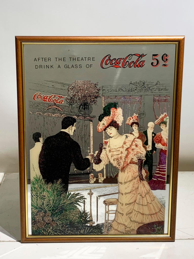 Vintage Postmodern Textured Coca-Cola 