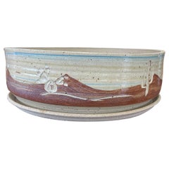 Vintage Pottery South Western Styled Plant Pot