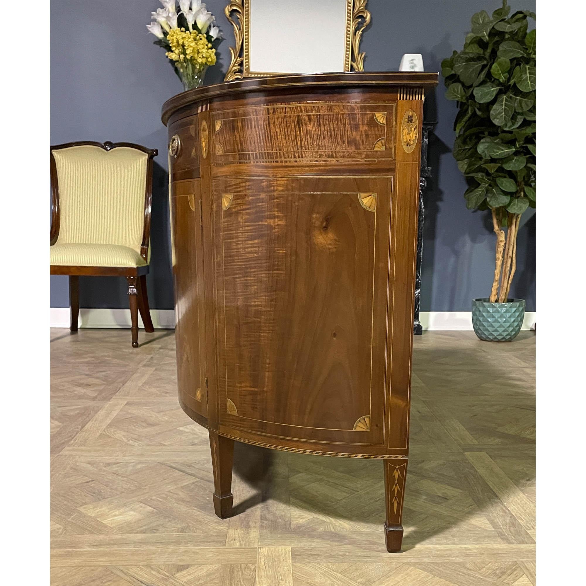 Vintage Potthast Demi Lune Cabinet For Sale 2