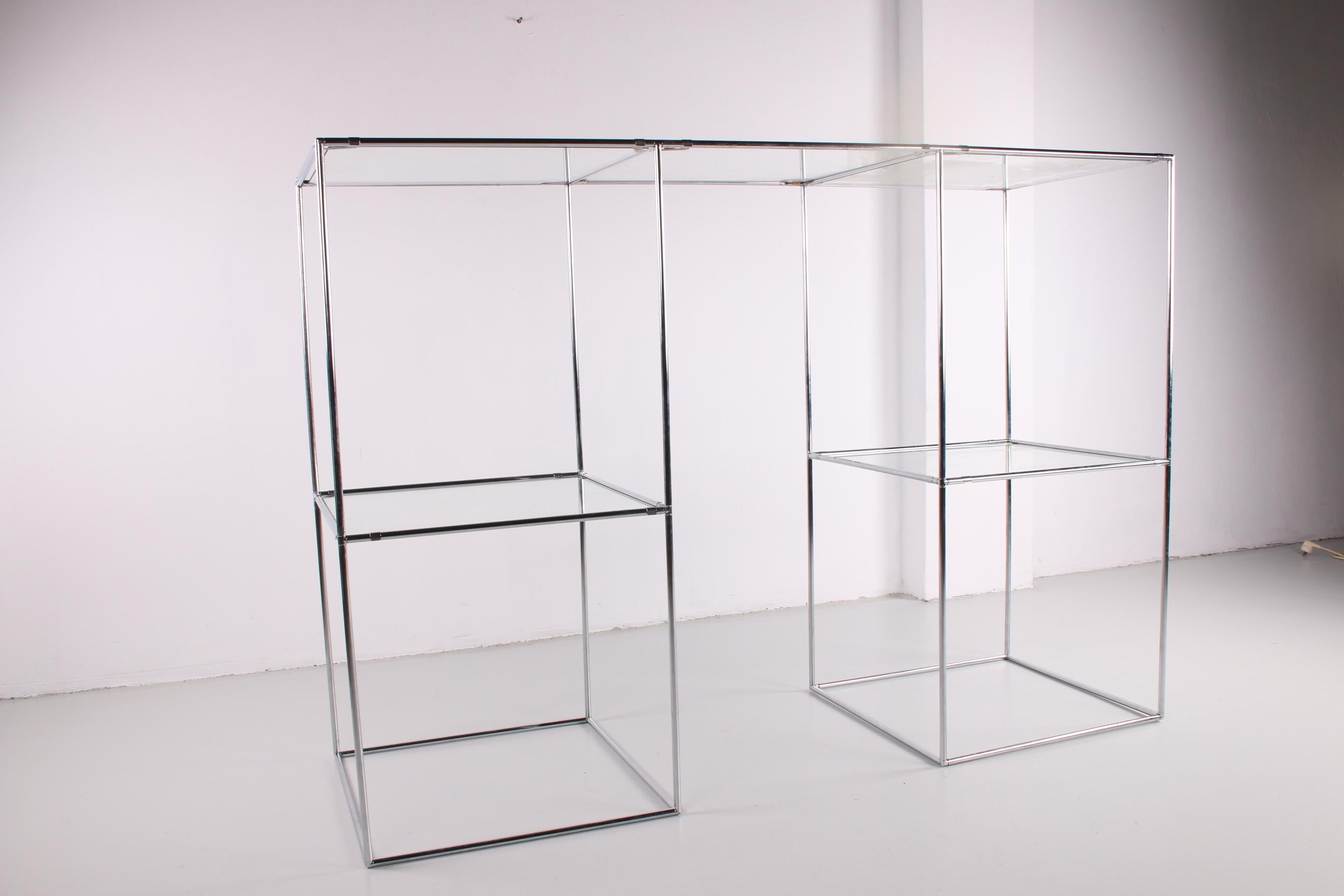 Vintage Poul Cadovius Abstracta shelving system In Excellent Condition In Oirlo, LI