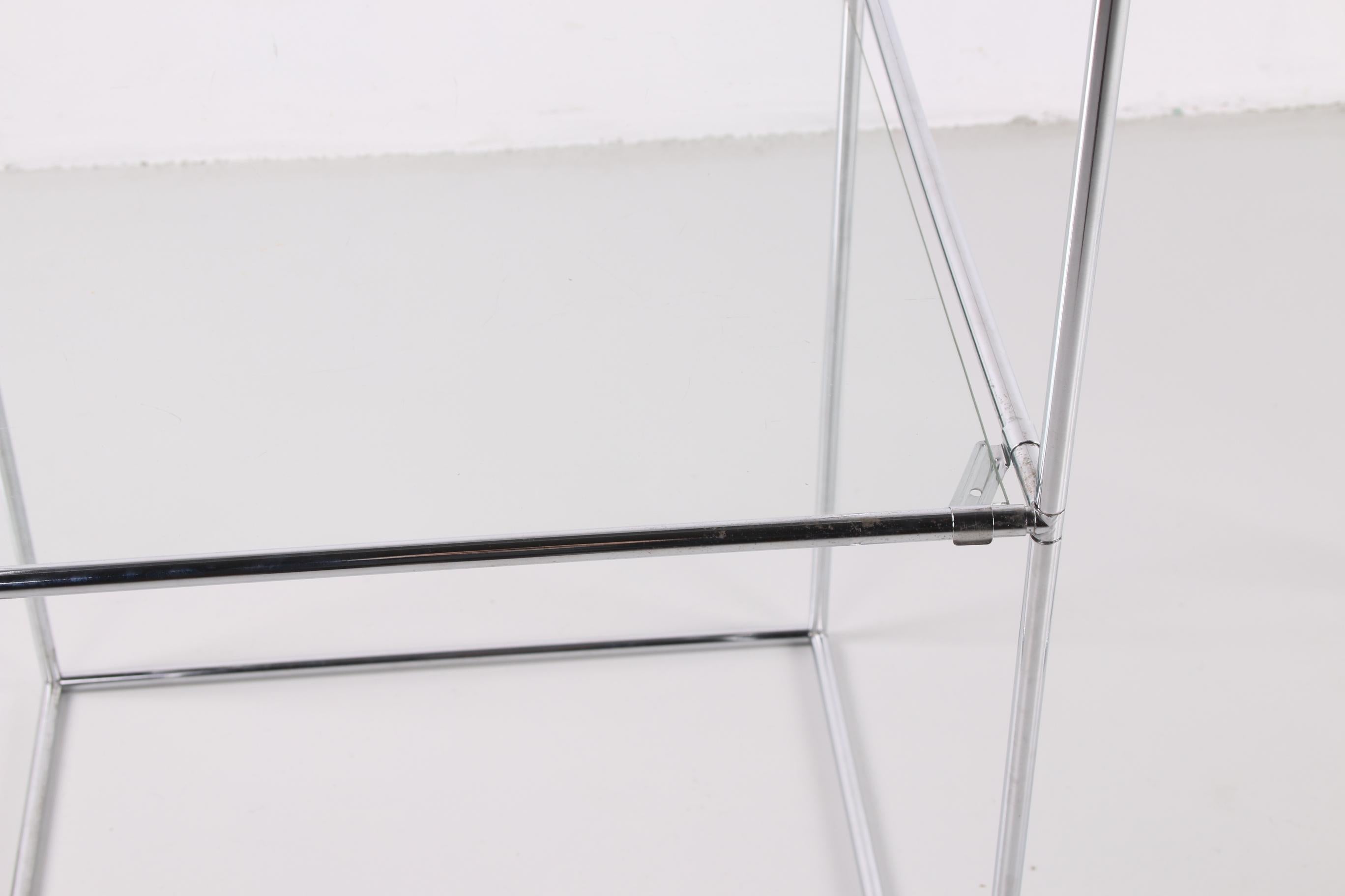Glass Vintage Poul Cadovius Abstracta shelving system