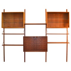 Vintage Poul Cadovius Teak Wall-Unit System