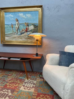 Vintage Poul Henningsen 4/3 Table Lamp from the 1960s