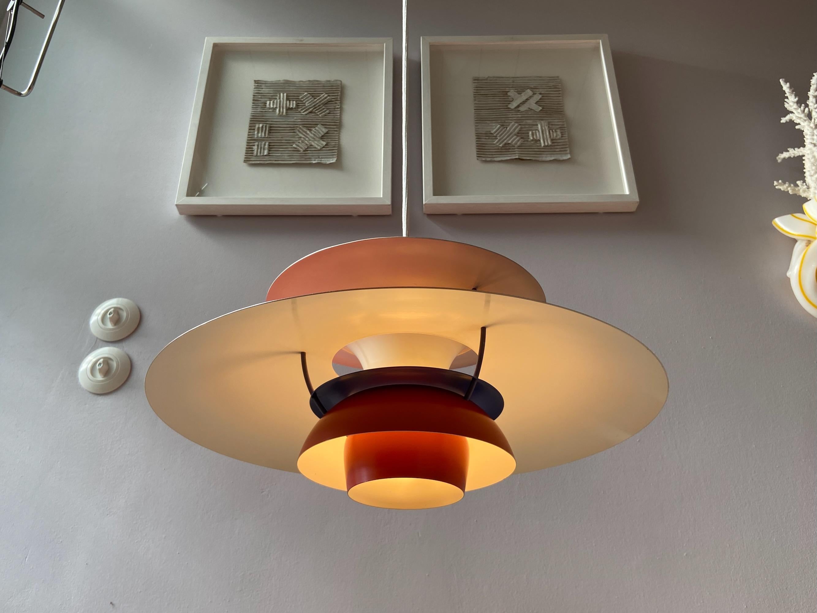 Vintage Poul Henningsen PH 5 Pendant Lamp by Louis Poulsen, Denmark 3