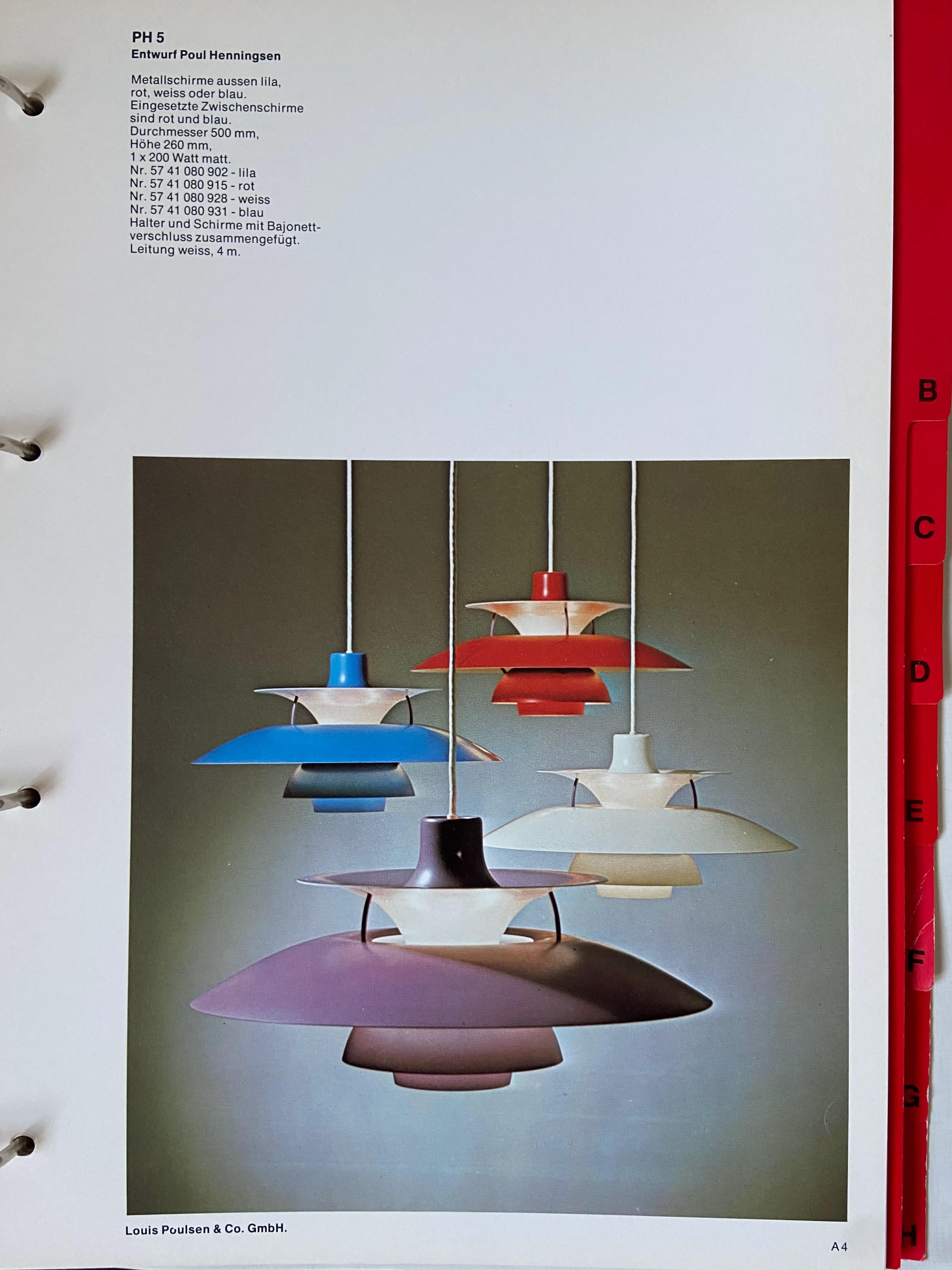 Vintage Poul Henningsen PH 5 Pendant Lamp by Louis Poulsen, Denmark 10