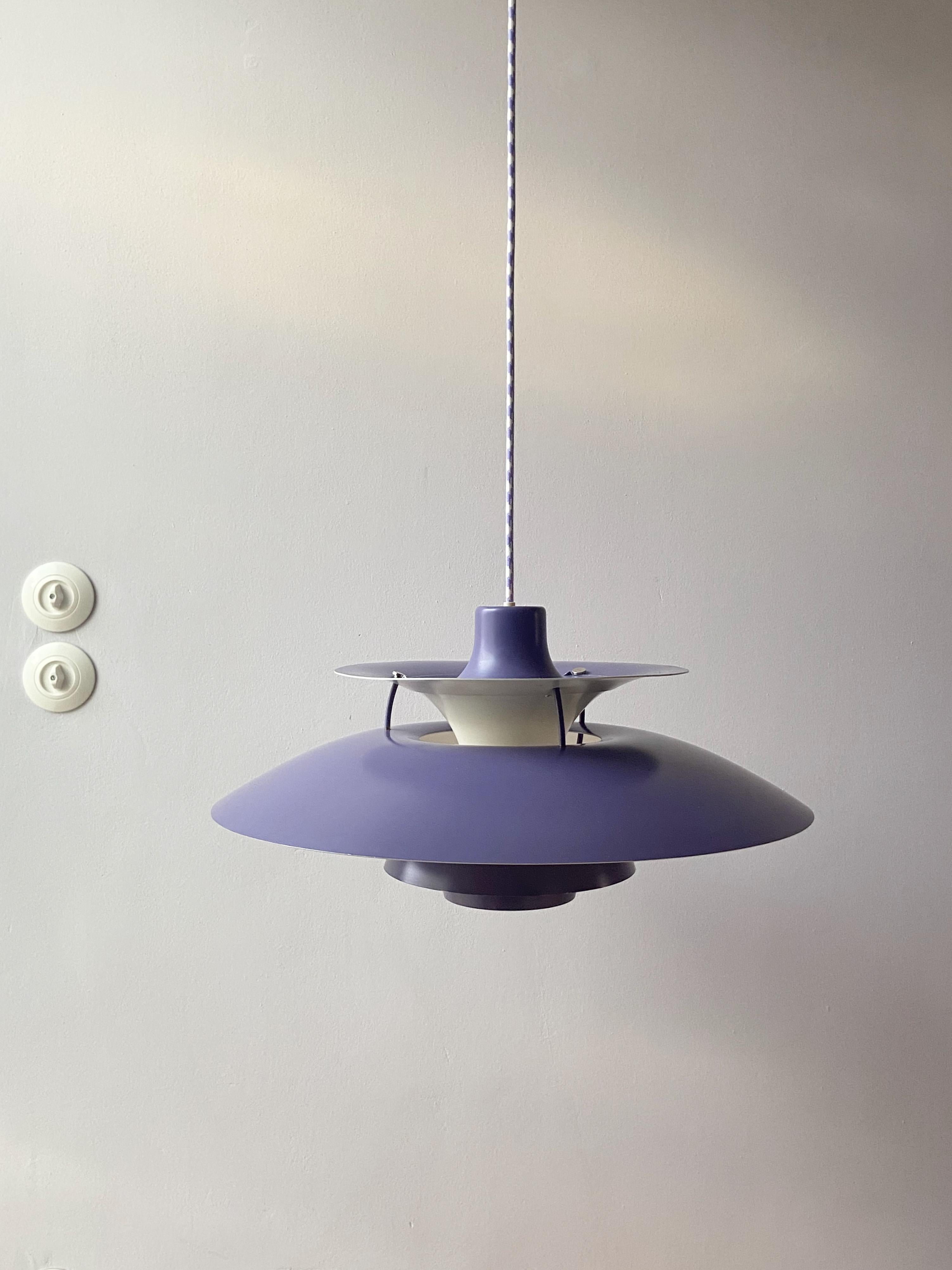 Scandinavian Modern Vintage Poul Henningsen PH 5 Pendant Lamp by Louis Poulsen, Denmark