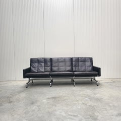 Vintage Poul Kjaerholm PK31 Sofa by Fritz Hansen Denmark 1980s