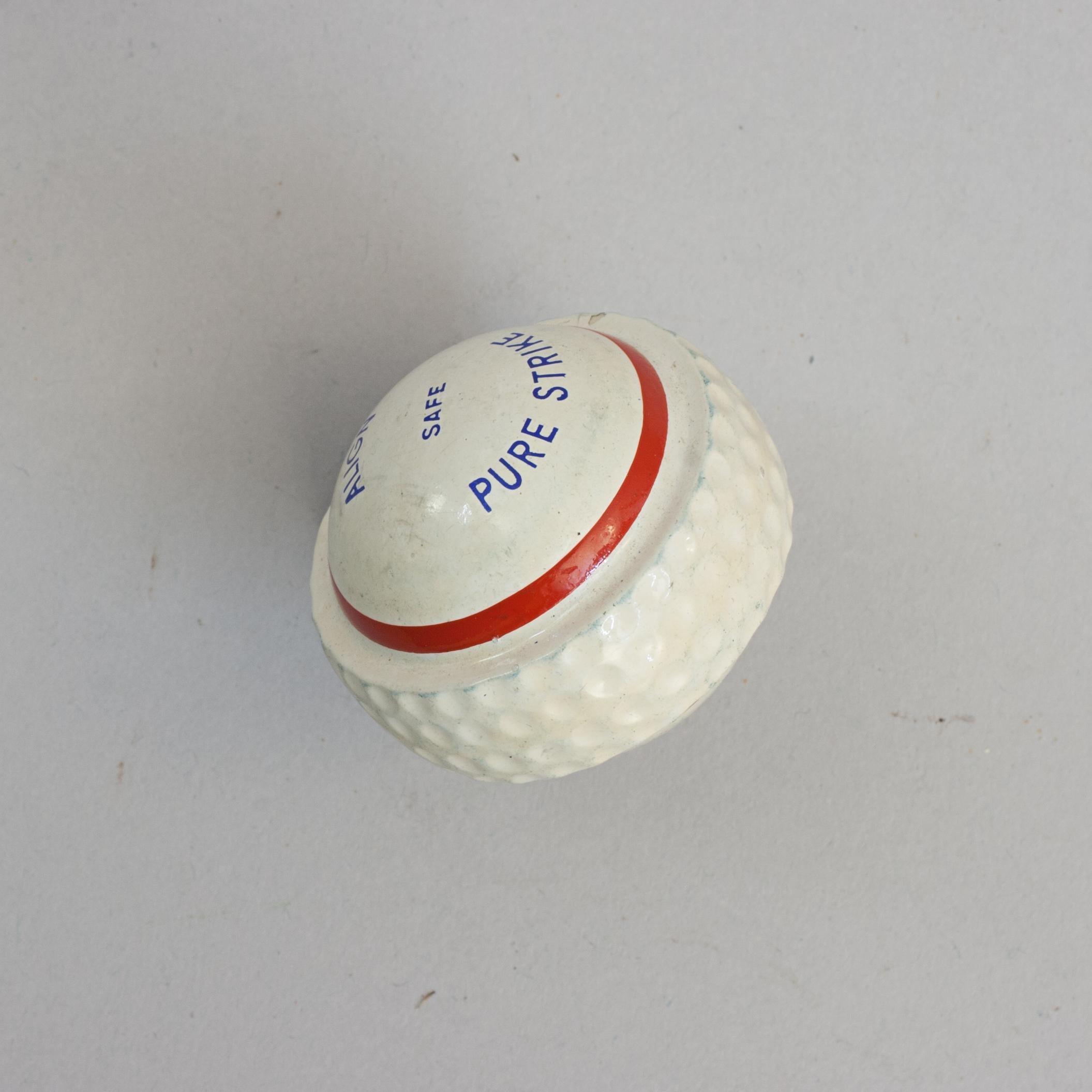 Vintage Practice Golf Ball, Align Pure Strike For Sale 6