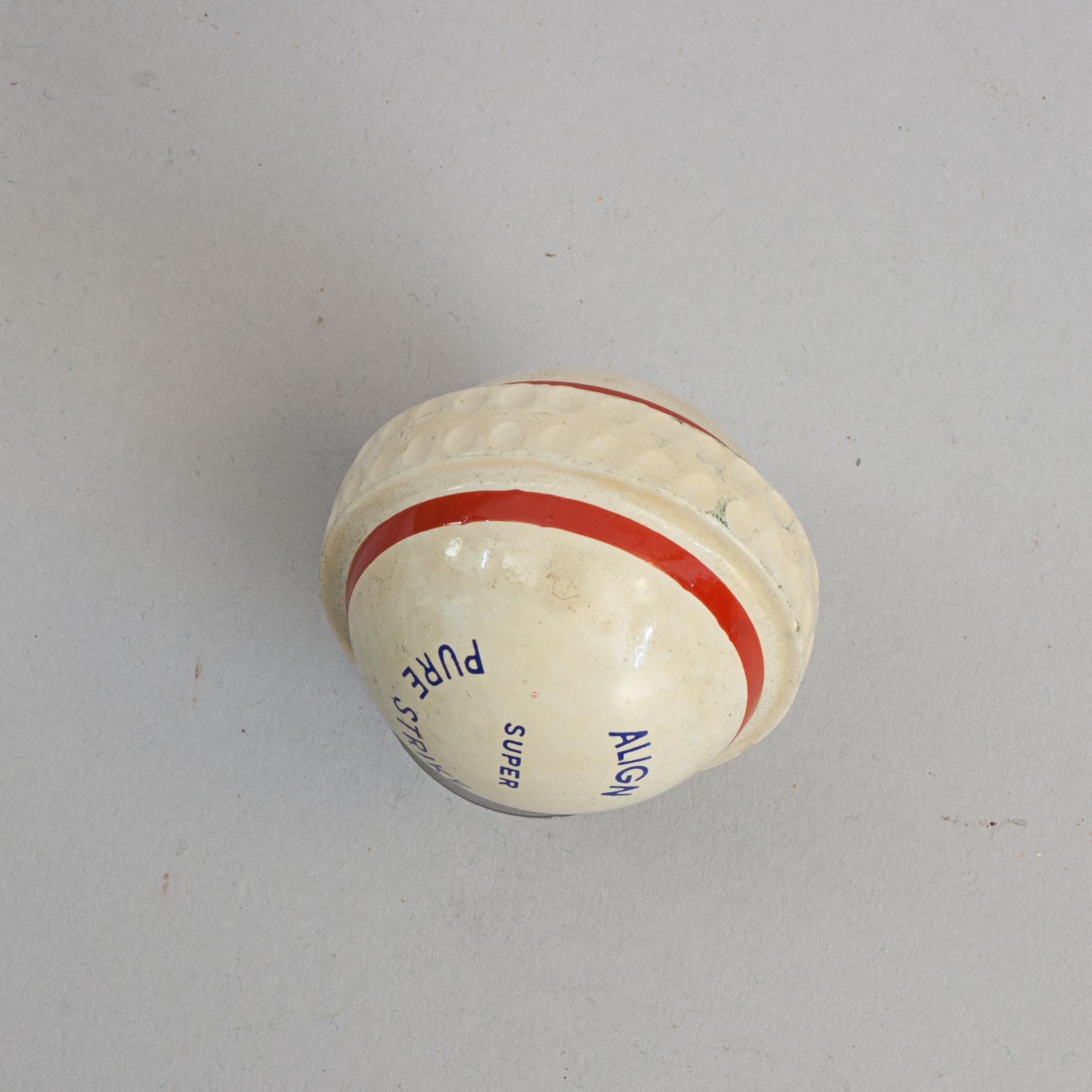 Vintage Practice Golf Ball, Align Pure Strike For Sale 10