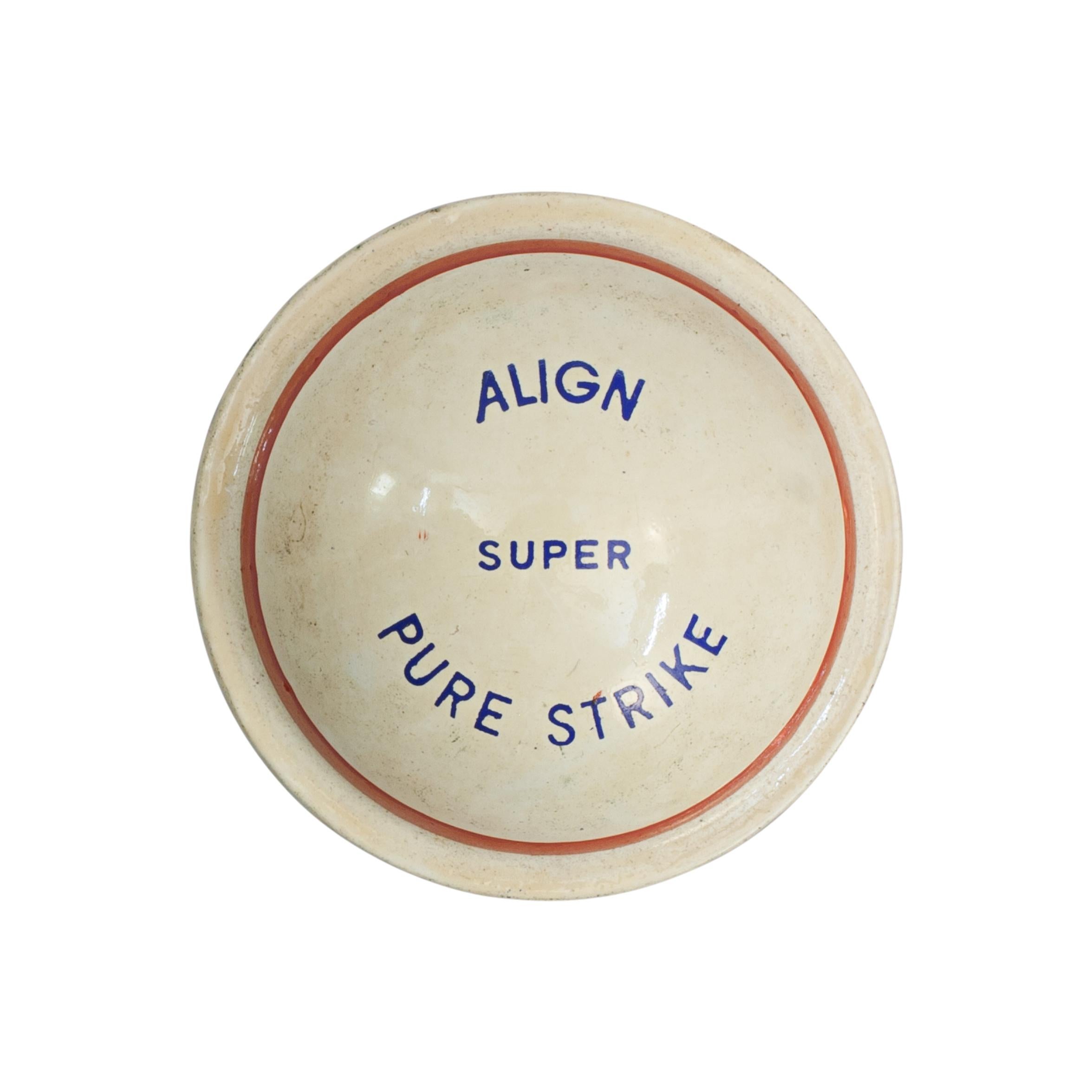 Vintage Practice Golf Ball, Align Pure Strike For Sale 1