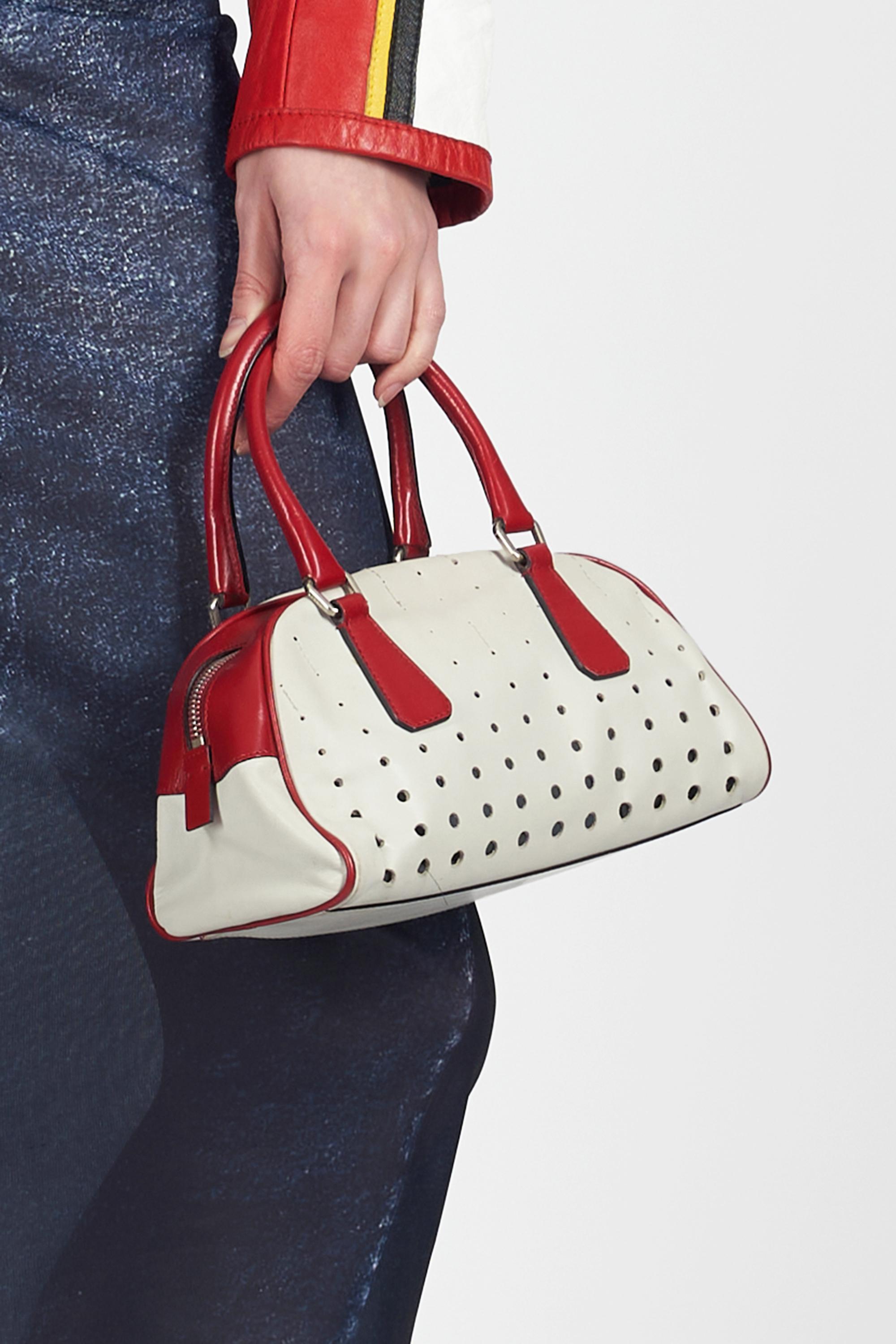 Vintage Prada 2000’s Bowling Bag 4