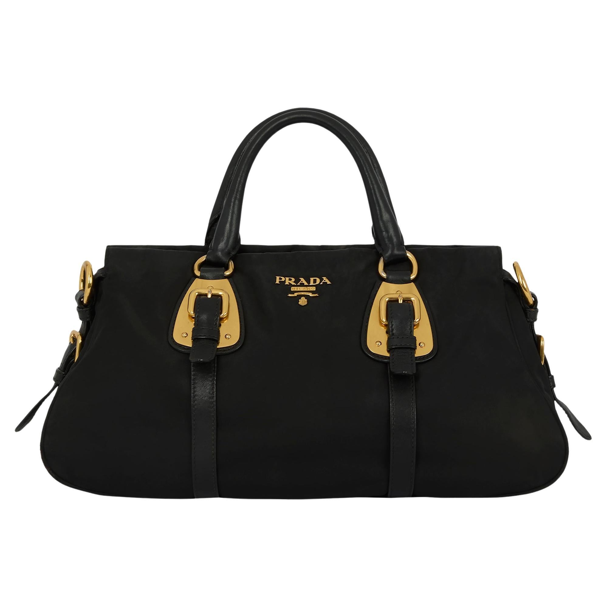 Vintage Prada 2000's Nylon Tote HandBag