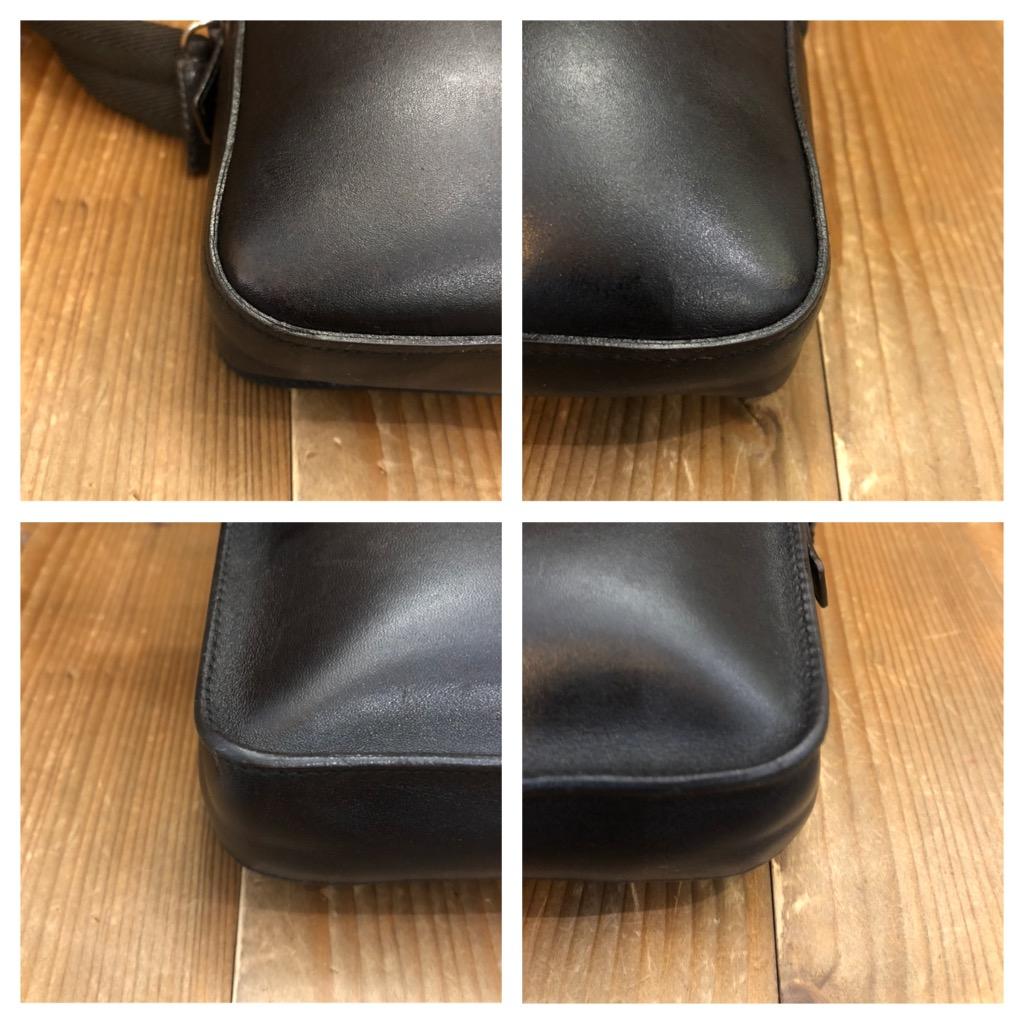 Vintage PRADA Calfskin Leather Belt Bag Black For Sale 3