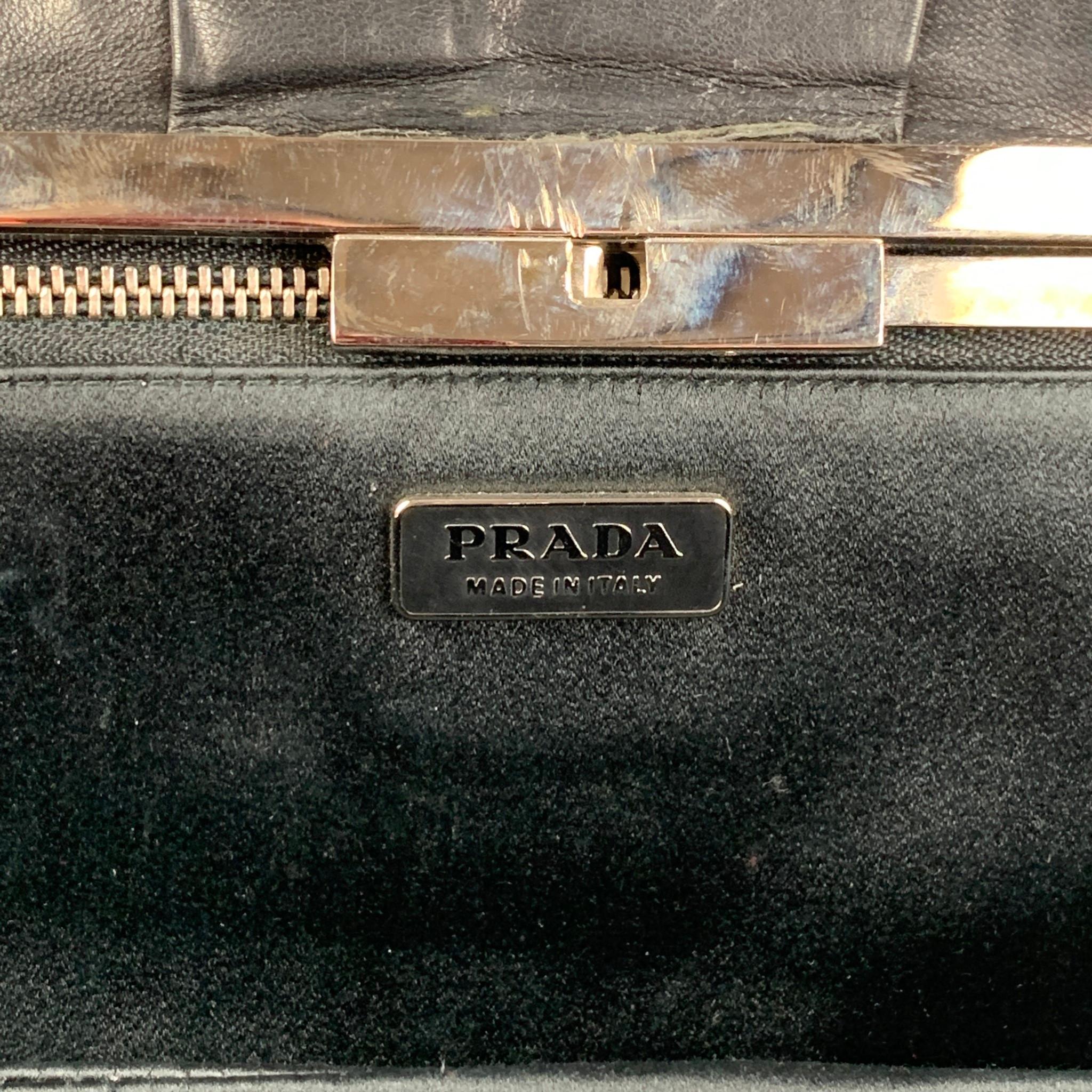 prada nappa clutch