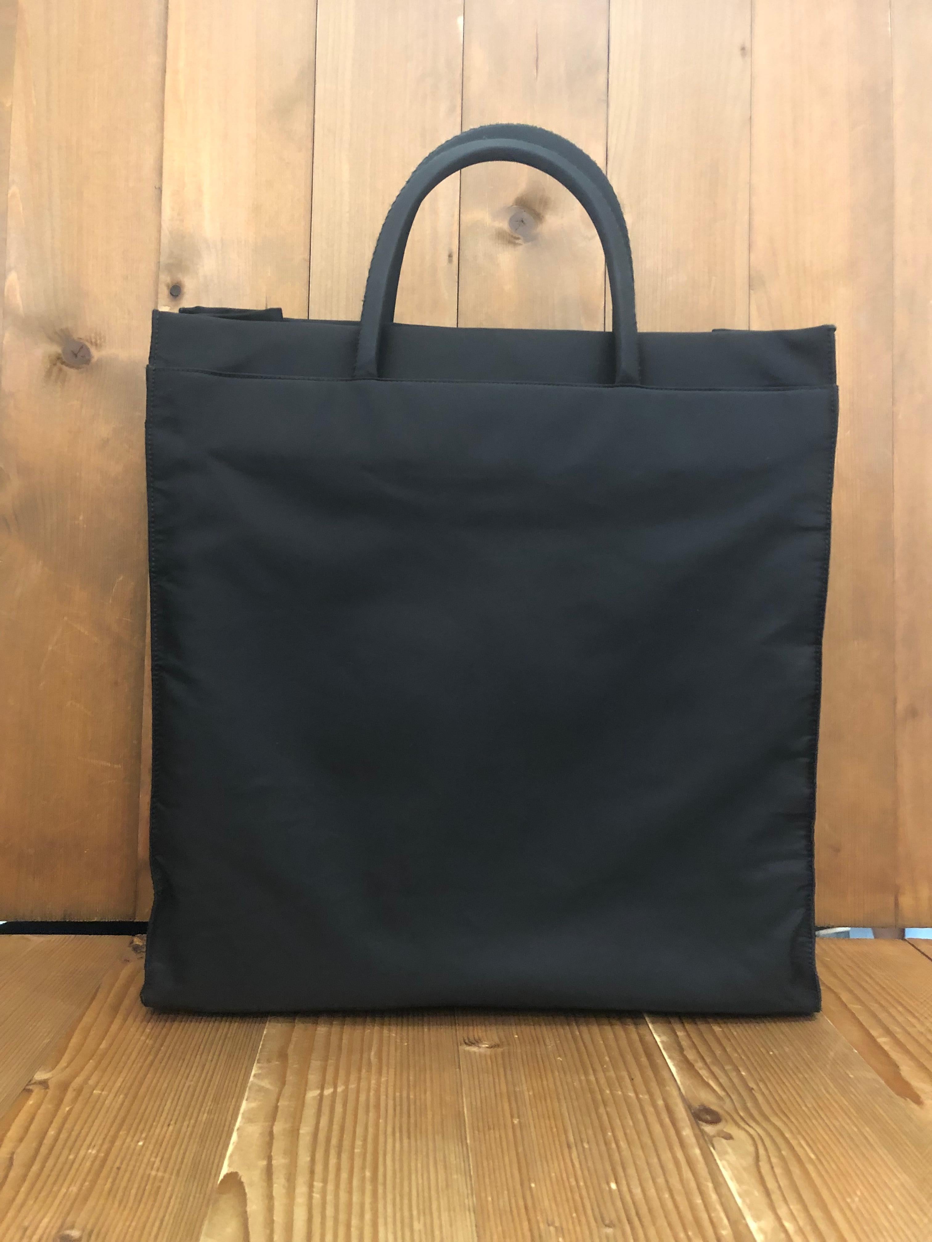 prada book tote