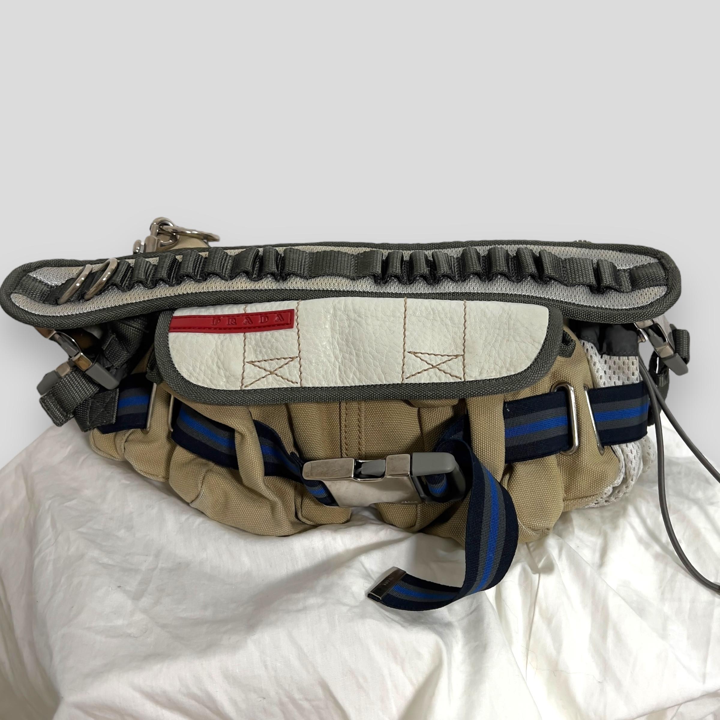 Vintage Prada c. 2001 Cargo parachute bag 7