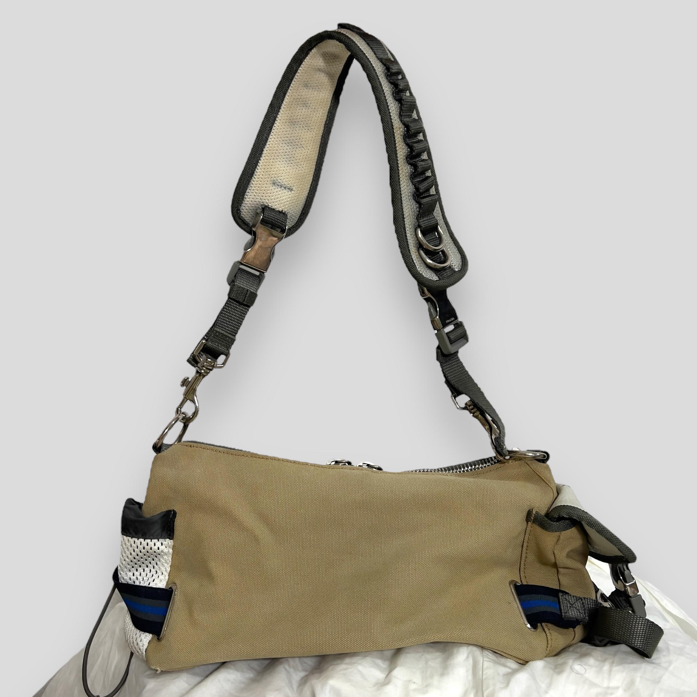 Vintage Prada c. 2001 Cargo parachute bag 8