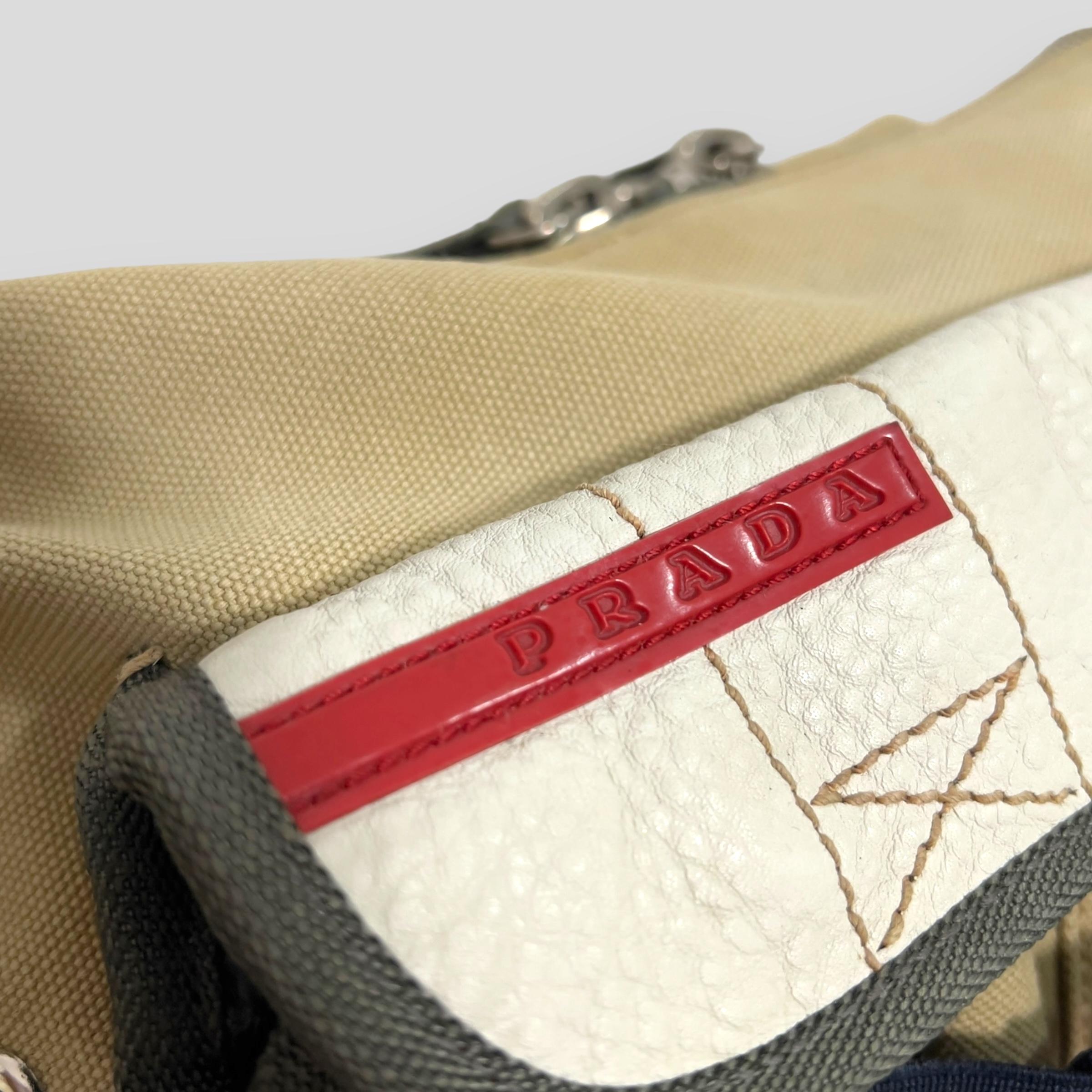 Vintage Prada c. 2001 Cargo parachute bag 2