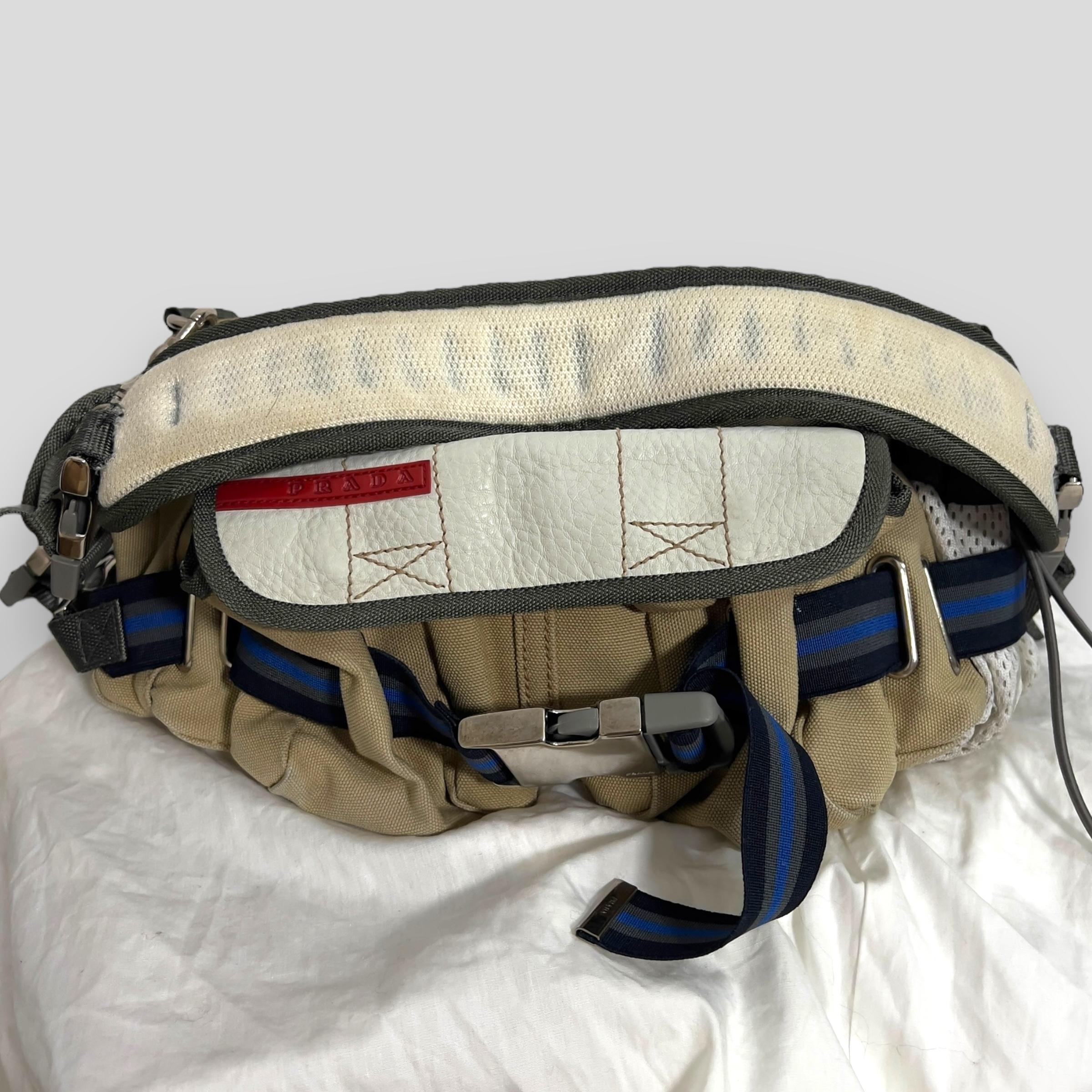 Vintage Prada c. 2001 Cargo parachute bag 4