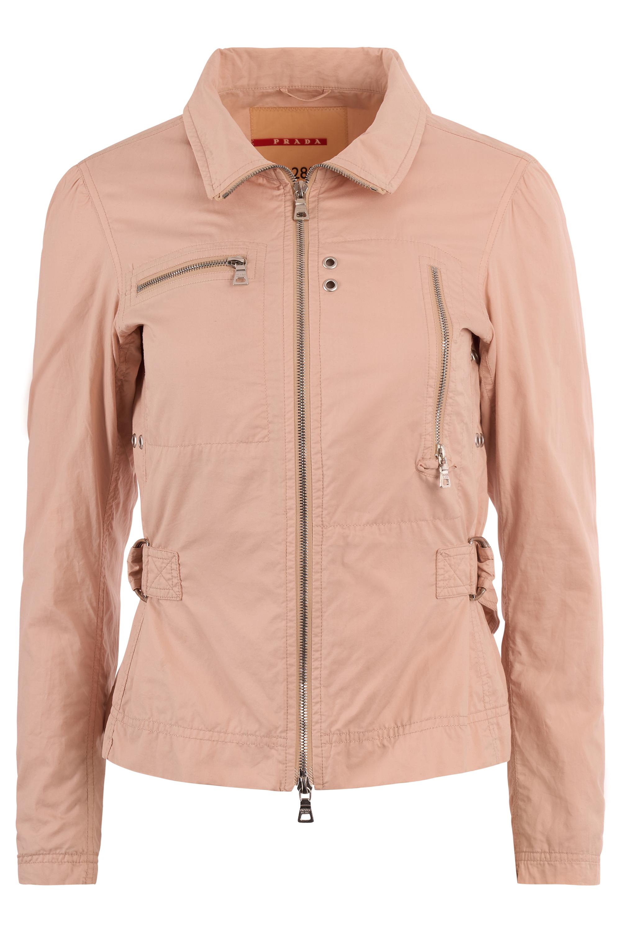 Vintage Prada Rosa 2000's Sport Technische Jacke im Zustand „Hervorragend“ im Angebot in London, GB