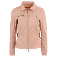 Chaqueta técnica deportiva rosa vintage Prada años 2000