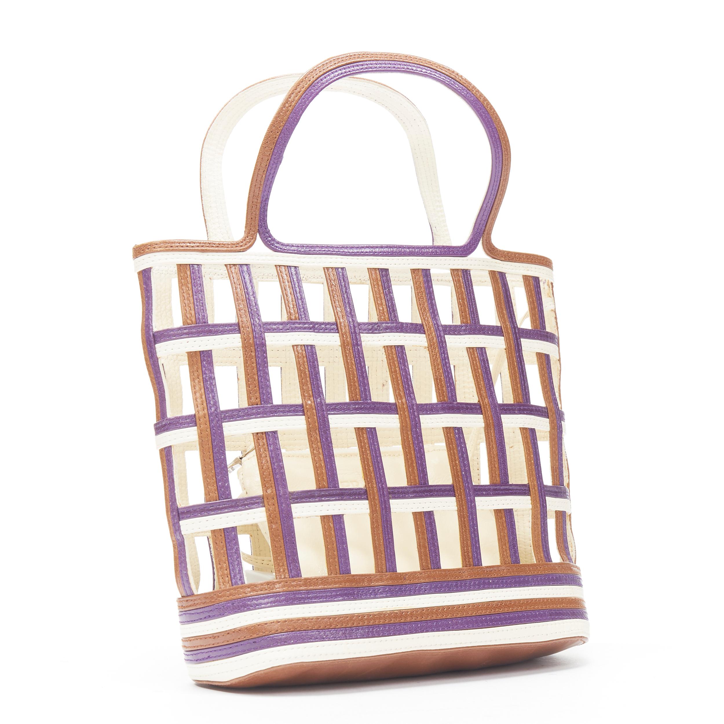 bag handle lattice bag