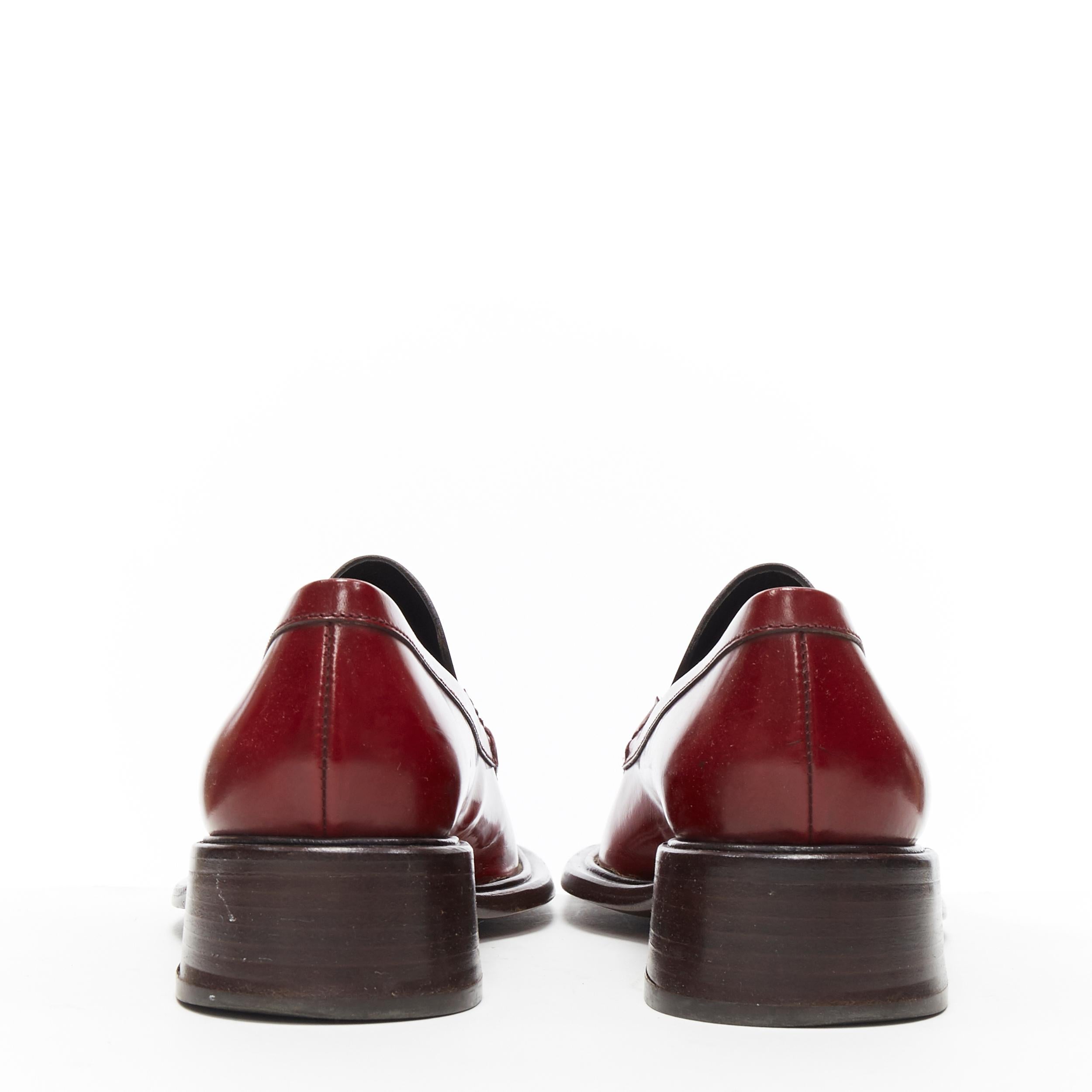 prada loafers vintage