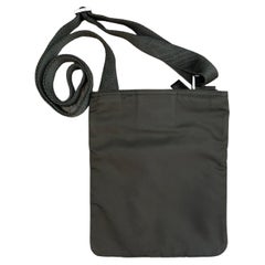 Vintage PRADA Tessuto Mini Crossbody Bag Army Green Unisex