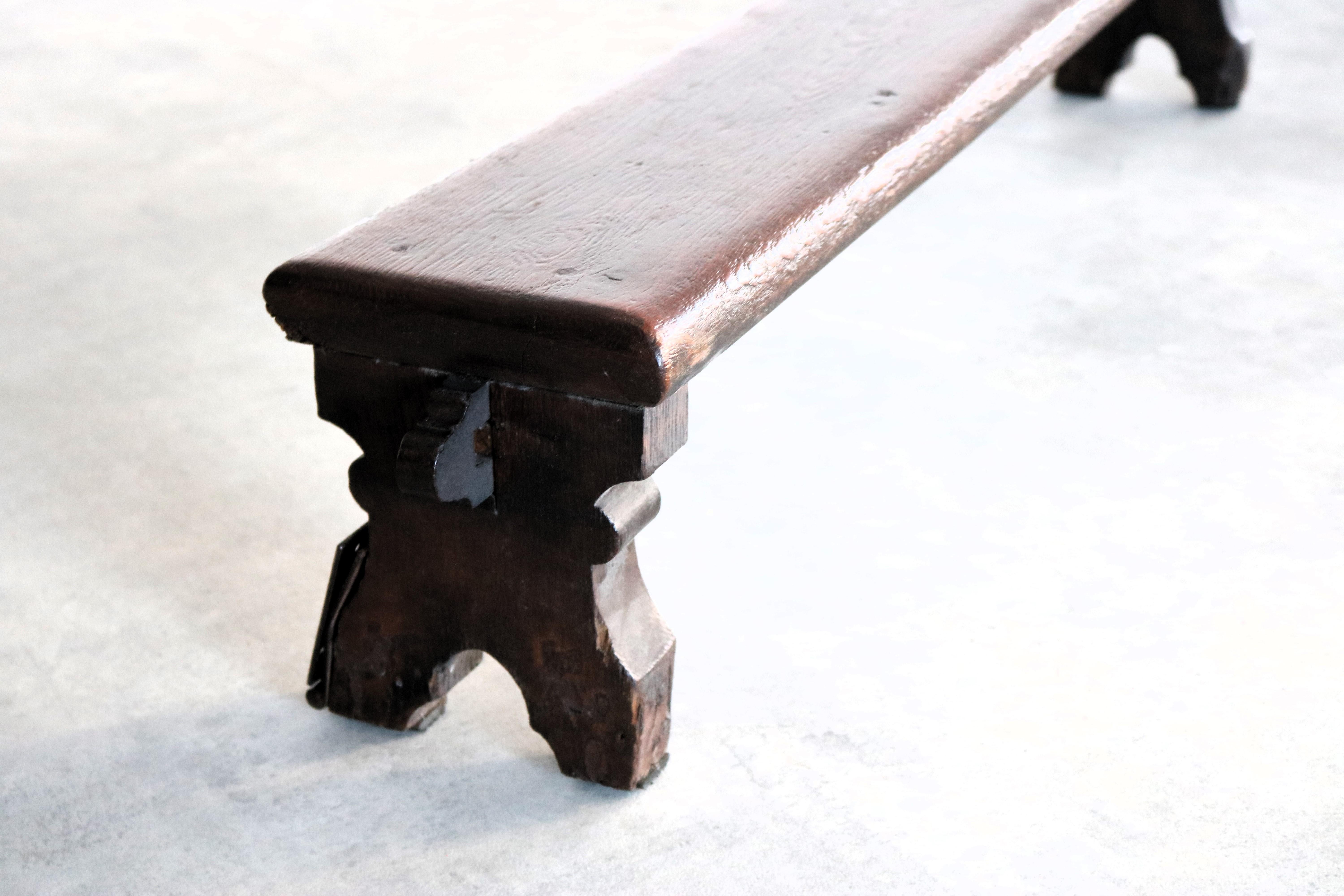 vintage prayer bench  bench  1840 In Good Condition In Lemmer, NL