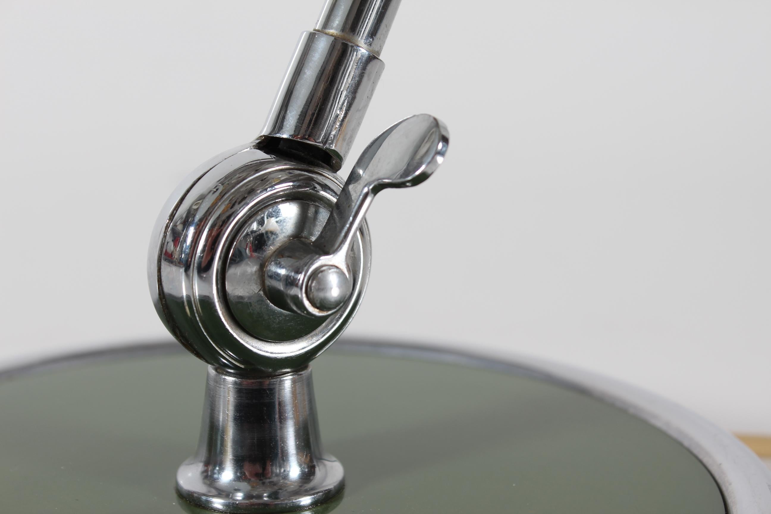Milieu du XXe siècle Lampe de bureau Vintage President Model No Dell 6631 par Christian Dell pour Kaiser Idell 1950s en vente