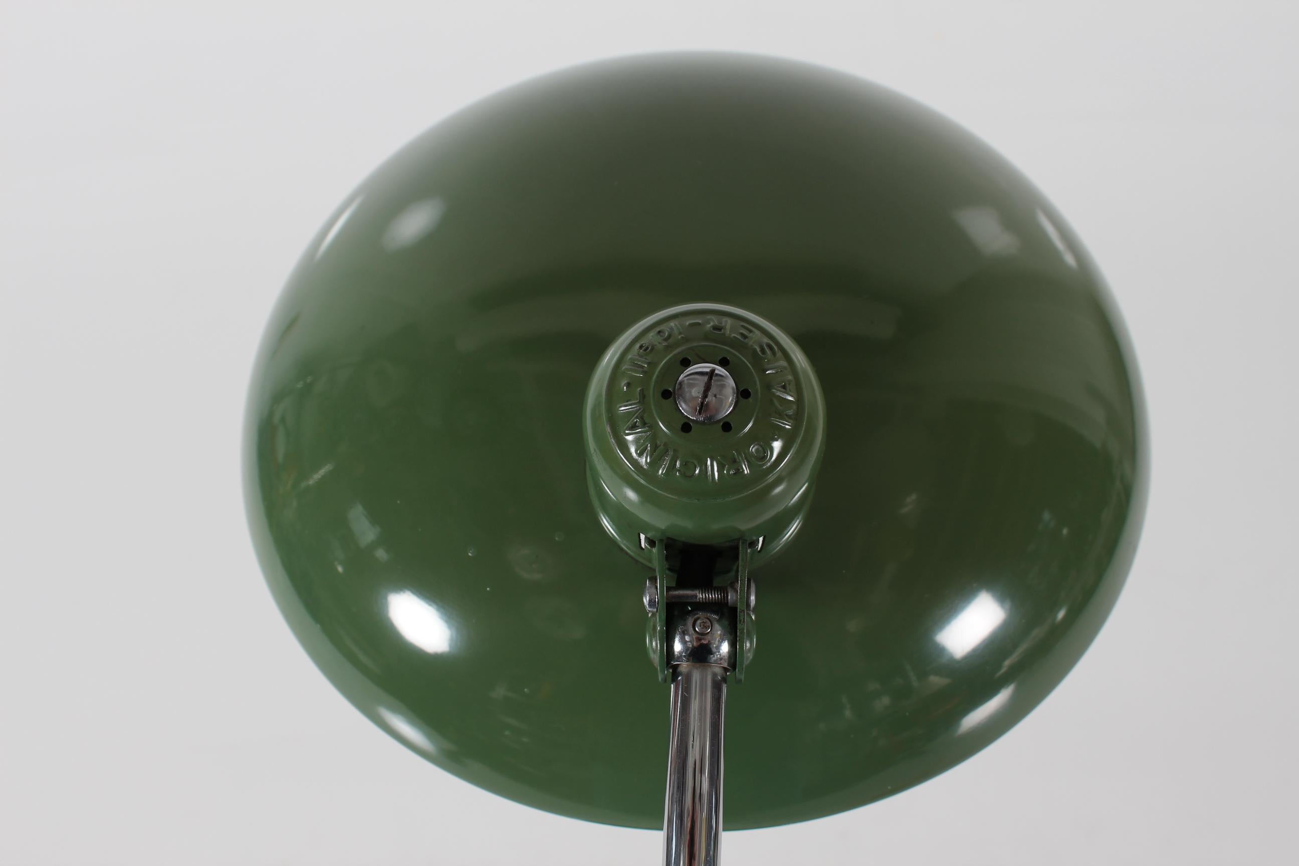 Lampe de bureau Vintage President Model No Dell 6631 par Christian Dell pour Kaiser Idell 1950s en vente 1