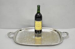 Vintage "President's Club 1961" Silver Plated Award Serving Platter Butlers Tray