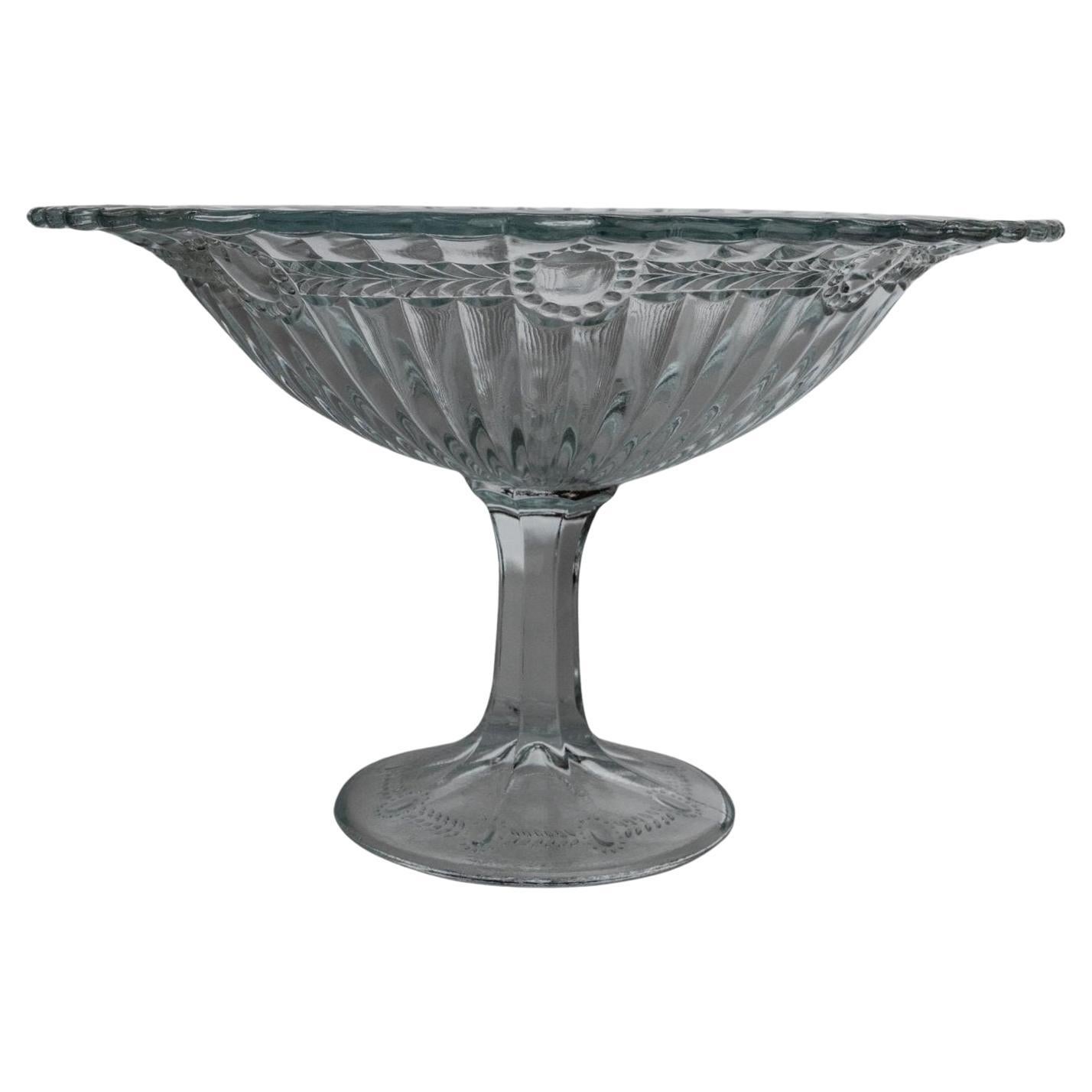 What is a glass compote?