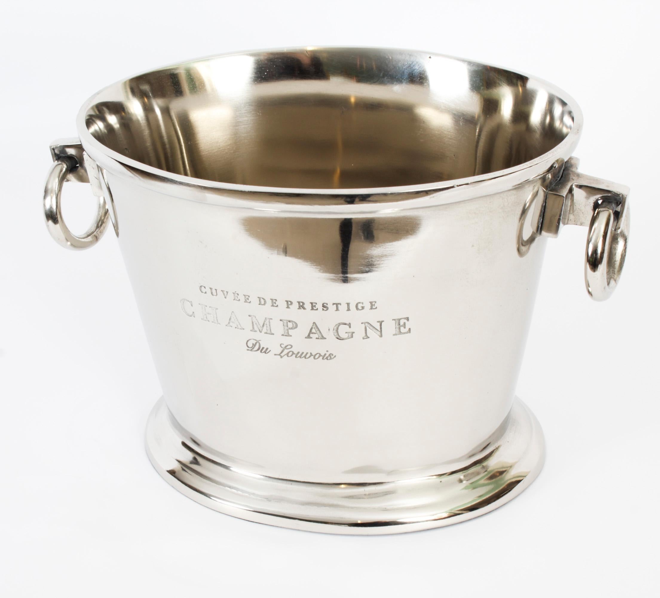 Vintage Prestige Champagne Cooler Ice Bucket 20th C In Good Condition In London, GB