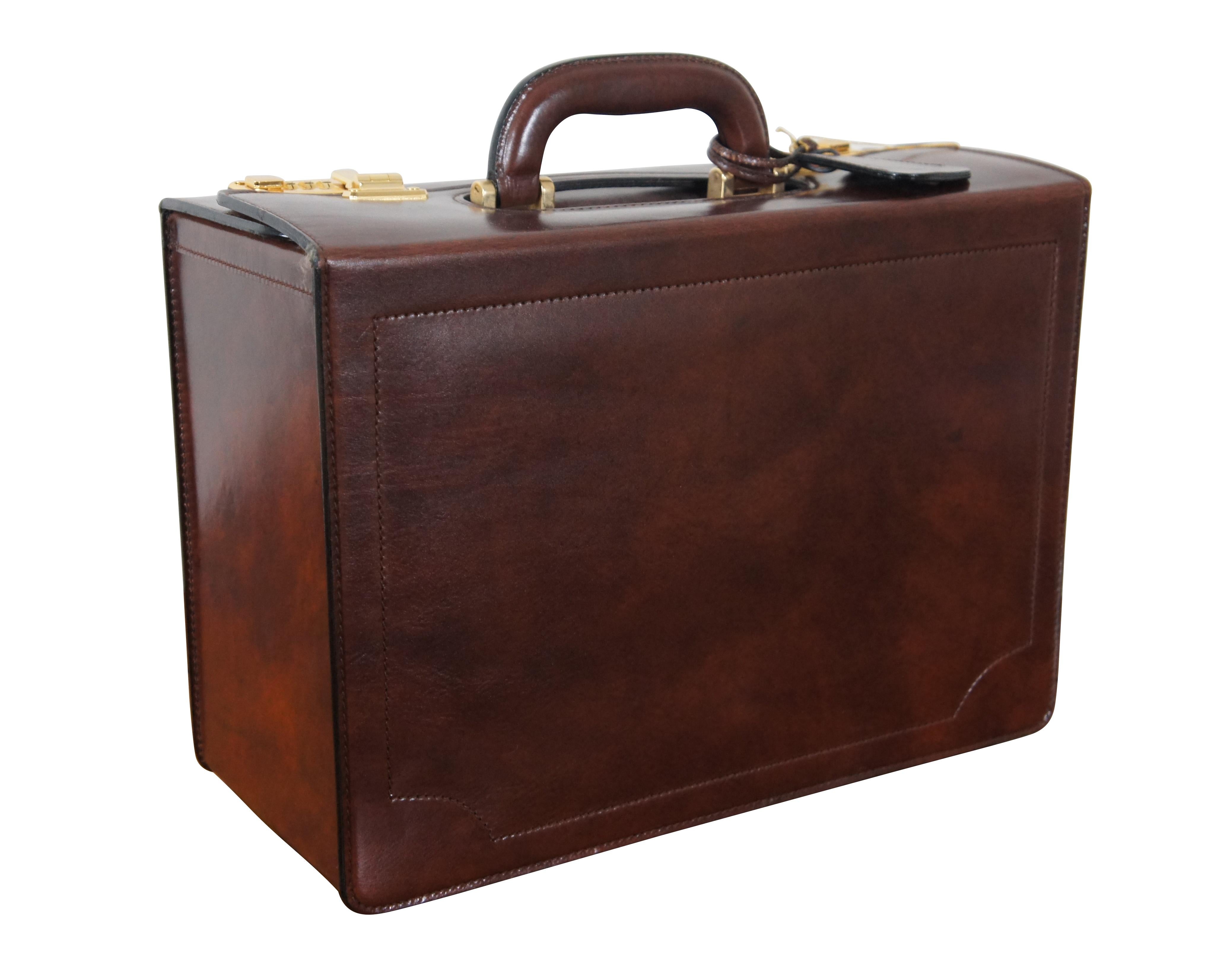 presto leather briefcase