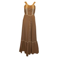 Vintage Pret a Porte Cotton Boho Dress