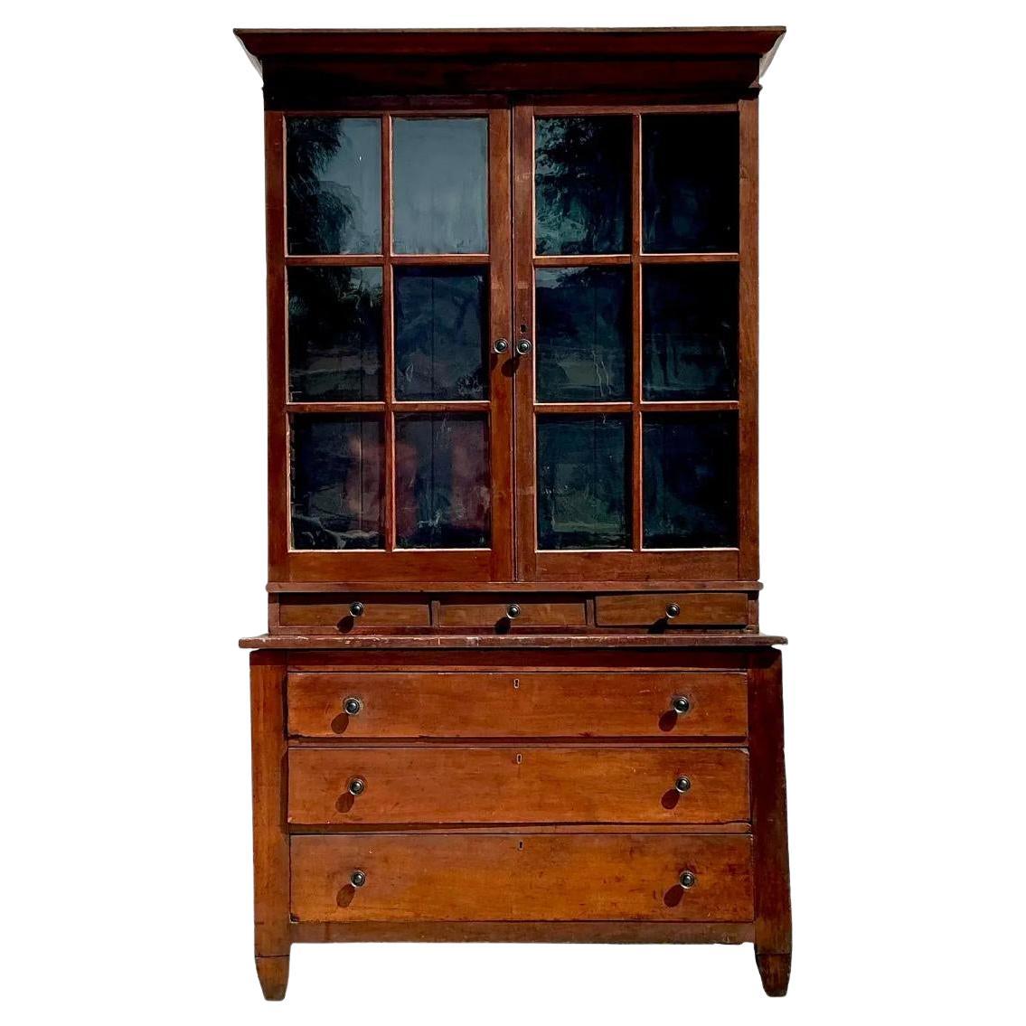 Vintage Primitive 19th Century Cabinet