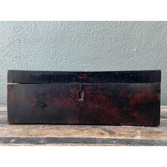 Vintage Primitive Burl Wood Box