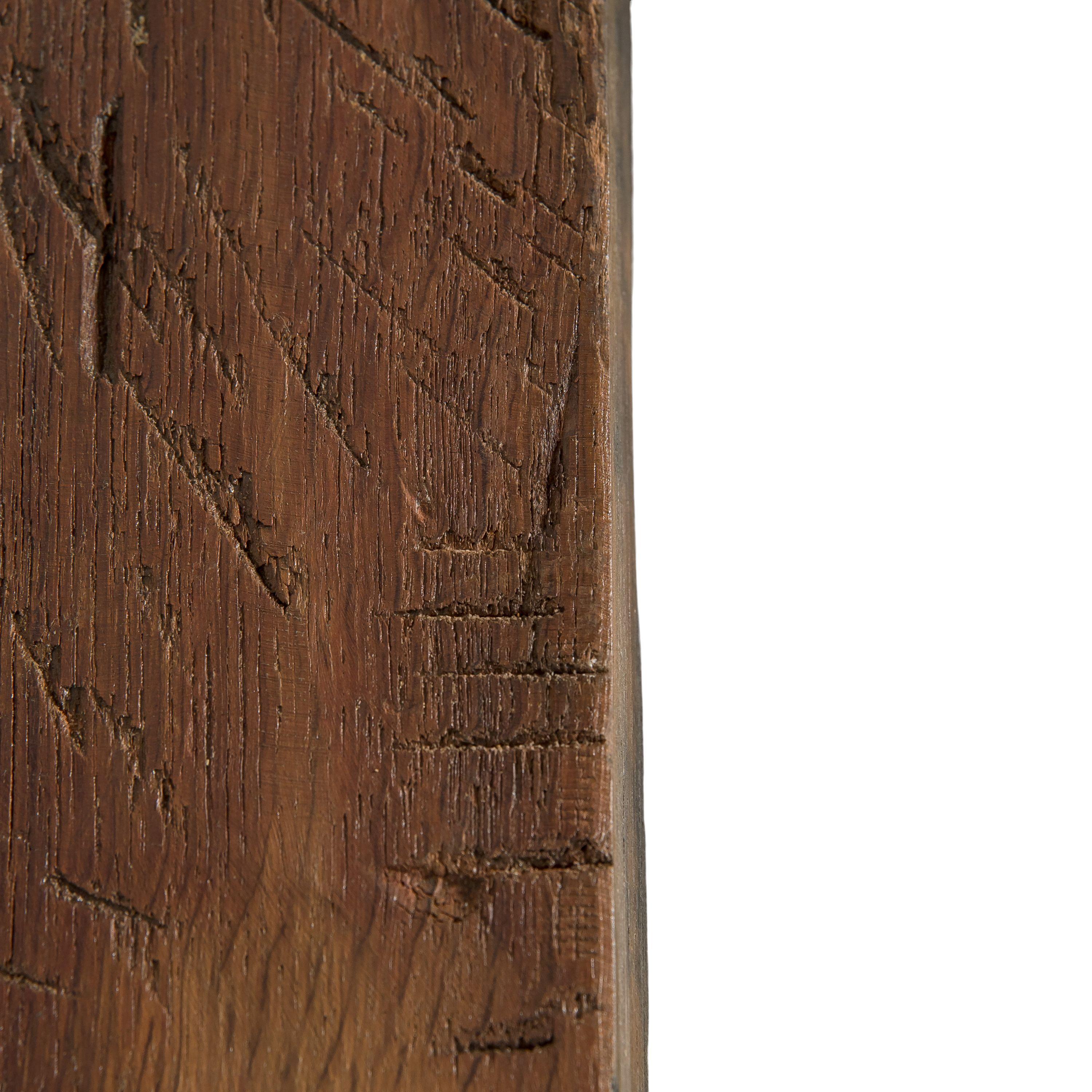 Panche rustiche vintage in Oak Oak In condizioni buone in vendita a Fullerton, CA