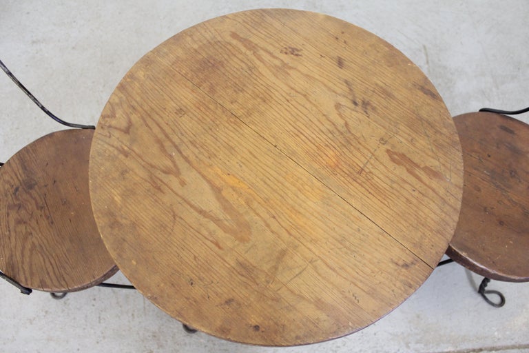 Vintage Primitive Ice Cream Parlor Children S Table And Chair Set At 1stdibs,Aesthetic Cute Strawberry Cow Wallpaper