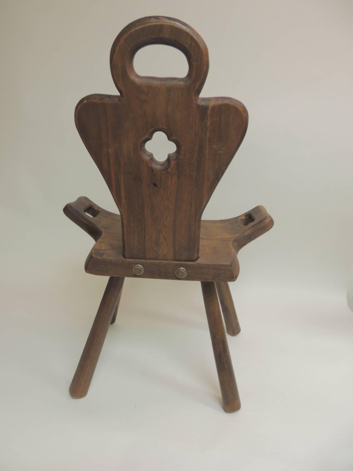 birthing chair antique