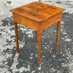 Vintage Primitive Side Table