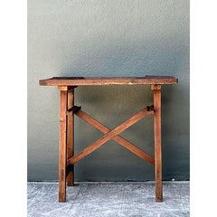 Vintage Primitive Side Table