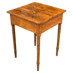 Vintage Primitive Side Table