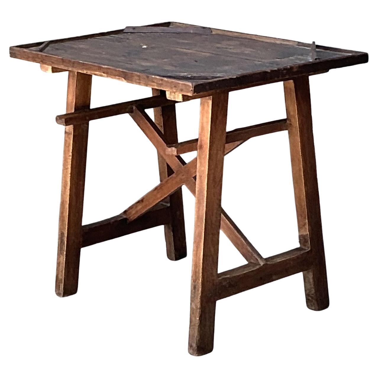 Vintage Primitive Side Table